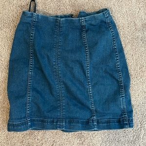 FP denim skirt